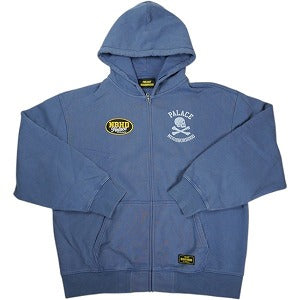 Palace Skateboards パレススケートボード ×NEIGHBORHOOD Skull Zip Hood Navy パーカー 紺 Size 【XL】 【新古品・未使用品】 20824852