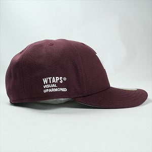 WTAPS ダブルタップス ×NEW ERA 24SS 59FIFTY LOW PROFILE CAP ニューエラキャップ バーガンディー Size 【7　5/8(XL)】 【新古品・未使用品】 20824854