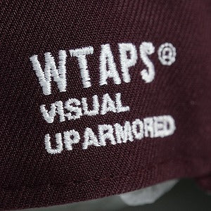 WTAPS ダブルタップス ×NEW ERA 24SS 59FIFTY LOW PROFILE CAP ニューエラキャップ バーガンディー Size 【7　5/8(XL)】 【新古品・未使用品】 20824854