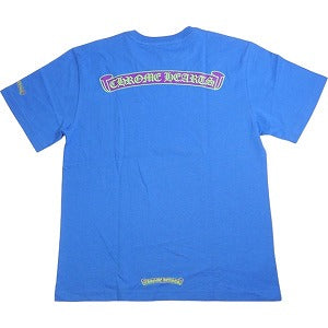 CHROME HEARTS クロム・ハーツ THAT GROUP SCROLL SS TEE BLUE Tシャツ 青 Size 【L】 【新古品・未使用品】 20824887