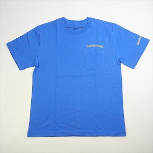 CHROME HEARTS クロム・ハーツ THAT GROUP SCROLL SS TEE BLUE Tシャツ 青 Size 【L】 【新古品・未使用品】 20824887
