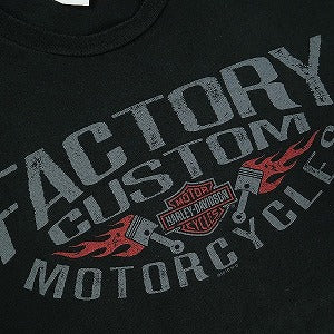 VINTAGE ヴィンテージ Harley-Davidson ハーレーダビッドソン Factory Custom Tee Tシャツ 黒 Size 【XL】 【中古品-良い】 20824895