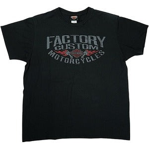 VINTAGE ヴィンテージ Harley-Davidson ハーレーダビッドソン Factory Custom Tee Tシャツ 黒 Size 【XL】 【中古品-良い】 20824895