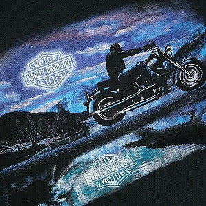 VINTAGE ヴィンテージ Harley-Davidson ハーレーダビッドソン Motorcycle Tee Tシャツ 黒 Size 【XXL】 【中古品-良い】 20824896