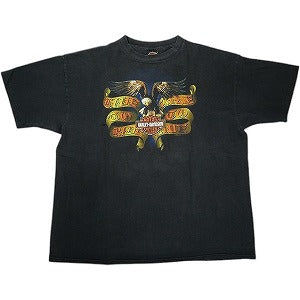 VINTAGE ヴィンテージ Harley-Davidson ハーレーダビッドソン Eagle Bradenton,Frorida Tee Tシャツ 黒 Size 【XXL】 【中古品-良い】 20824898