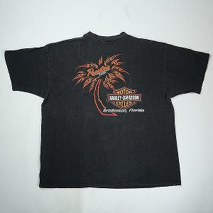 VINTAGE ヴィンテージ Harley-Davidson ハーレーダビッドソン Eagle Bradenton,Frorida Tee Tシャツ 黒 Size 【XXL】 【中古品-良い】 20824898