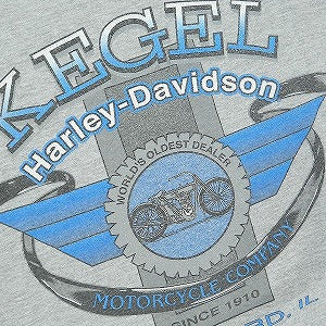 VINTAGE ヴィンテージ Harley-Davidson ハーレーダビッドソン I GOT MINE at... Tee Tシャツ 灰 Size 【XL】 【中古品-良い】 20824899