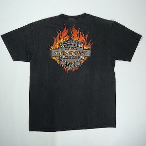 VINTAGE ヴィンテージ STURGIS スタージス Eagle Flame Tee Tシャツ 黒 Size 【L】 【中古品-良い】 20824901