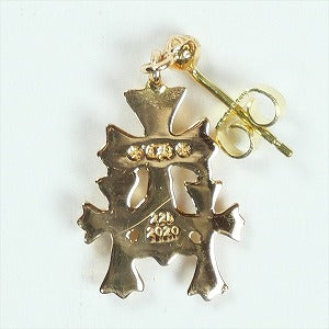 CHROME HEARTS クロム・ハーツ 3 CH CRS EARRING GOLD ピアス 金 Size 【フリー】 【新古品・未使用品】 20825002
