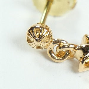 CHROME HEARTS クロム・ハーツ 3 CH CRS EARRING GOLD ピアス 金 Size 【フリー】 【新古品・未使用品】 20825002