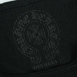 CHROME HEARTS クロム・ハーツ HAIRY CROSS RIB TANKTOP BLACK タンクトップ 黒 Size 【L】 【新古品・未使用品】 20825003