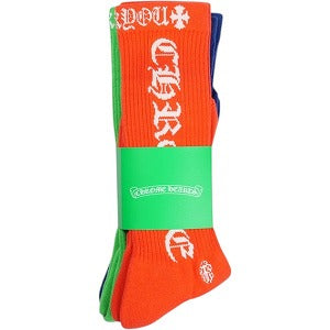 CHROME HEARTS クロム・ハーツ SPORT SOCKS SETS MULTI ソックスセット マルチ Size 【L】 【新古品・未使用品】 20825004