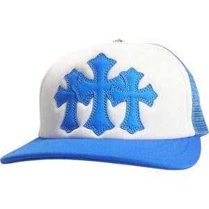 CHROME HEARTS クロム・ハーツ TRUCKER CAP NEW 3 CEM CRS BLUE キャップ 青 Size 【フリー】 【新古品・未使用品】 20825006