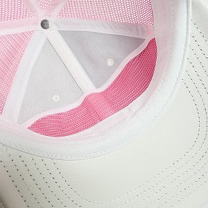 SUPREME シュプリーム 25FW Vanson Leathers Mesh Back 6-Panel White メッシュキャップ 白 Size 【フリー】 【新古品・未使用品】 20825013