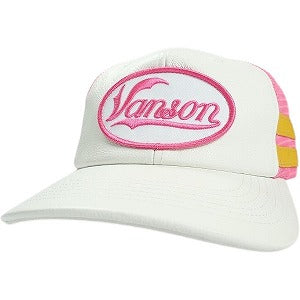 SUPREME シュプリーム 25FW Vanson Leathers Mesh Back 6-Panel White メッシュキャップ 白 Size 【フリー】 【新古品・未使用品】 20825013