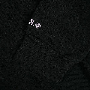 CHROME HEARTS クロム・ハーツ HORSESHOE PULLOVER HOODIE BLACK/PINK オンライン限定パーカー 黒 Size 【L】 【新古品・未使用品】 20825014