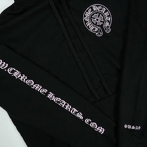 CHROME HEARTS クロム・ハーツ HORSESHOE PULLOVER HOODIE BLACK/PINK オンライン限定パーカー 黒 Size 【L】 【新古品・未使用品】 20825014