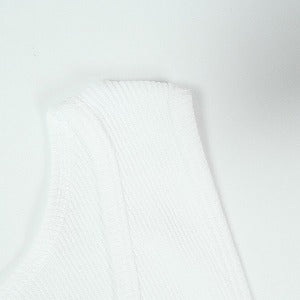 CHROME HEARTS クロム・ハーツ NECK LOGO BACK SCROLL RIB TANKTOP WHITE タンクトップ 白 Size 【L】 【新古品・未使用品】 20825036