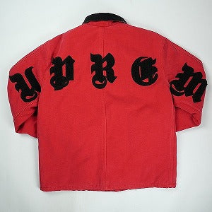 SUPREME シュプリーム 25SS Old English Canvas Work Jacket Red ジャケット 赤 Size 【S】 【中古品-良い】 20825041