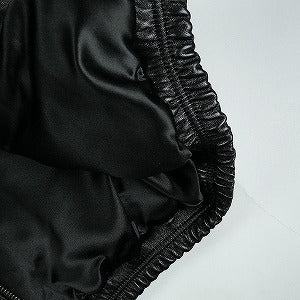 SUPREME シュプリーム ×Schott 24AW Chevron Leather Down Puffer Jacket Black レザーダウンジャケット 黒 Size 【M】 【中古品-良い】 20825044
