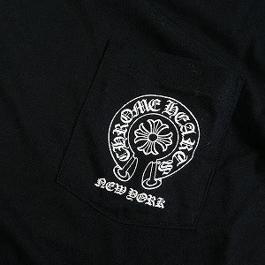 CHROME HEARTS クロム・ハーツ Horse Shoe L/S Tee NEW YORK EXCLUSIVE ニューヨーク限定 ロンT 黒 Size 【M】 【新古品・未使用品】 20825050
