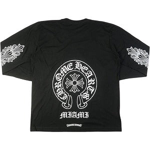 CHROME HEARTS クロム・ハーツ Miami Horseshoe L/S Tee マイアミ限定 ロンT 黒 Size 【L】 【新古品・未使用品】 20825051