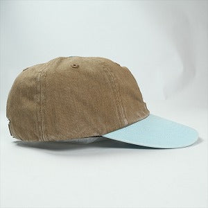 SUPREME シュプリーム 25FW Pigment Coated 2-Tone S Logo 6-Panel Brown キャップ 茶 Size 【フリー】 【新古品・未使用品】 20825056