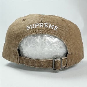 SUPREME シュプリーム 25FW Pigment Coated 2-Tone S Logo 6-Panel Brown キャップ 茶 Size 【フリー】 【新古品・未使用品】 20825056