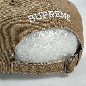 SUPREME シュプリーム 25FW Pigment Coated 2-Tone S Logo 6-Panel Brown キャップ 茶 Size 【フリー】 【新古品・未使用品】 20825056