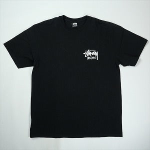 STUSSY ステューシー 25SS STOCK LONDON TEE BLACK ロンドン限定Tシャツ 黒 Size 【M】 【中古品-良い】 20825061