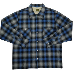 TENDERLOIN テンダーロイン 08AW T-WOOL SHT 長袖シャツ 青 Size 【S】 【中古品-良い】 20825078