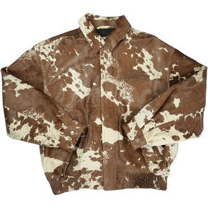 SUPREME シュプリーム 25SS Ponyhair Varsity Jacket Cow ジャケット 茶 Size 【M】 【中古品-非常に良い】 20825081