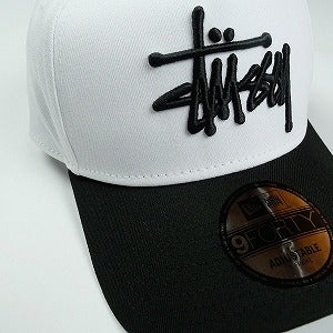 STUSSY ステューシー 25FW NEW ERA 9FORTY BASIC SNAPBACK White/Black キャップ 白黒 Size 【フリー】 【新古品・未使用品】 20825147