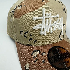 STUSSY ステューシー 25FW NEW ERA 9FORTY BASIC SNAPBACK Desert キャップ カーキ Size 【フリー】 【新古品・未使用品】 20825148