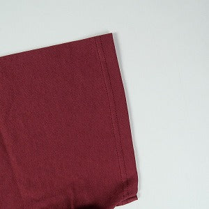 STUSSY ステューシー 25FW PERSONALITIES TEE Wine Tシャツ バーガンディー Size 【M】 【新古品・未使用品】 20825149