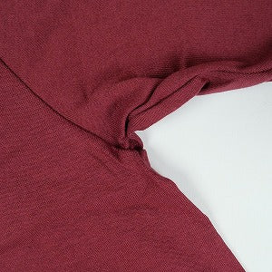 STUSSY ステューシー 25FW PERSONALITIES TEE Wine Tシャツ バーガンディー Size 【M】 【新古品・未使用品】 20825149