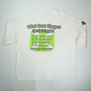 VINTAGE ヴィンテージ West Coast Choppers ウェストコーストチョッパーズ Choppers For Life LS Tee ロンT 白 Size 【XXL】 【中古品-良い】 20825153