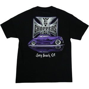 VINTAGE ヴィンテージ West Coast Choppers ウェストコーストチョッパーズ Car Logo Iron Cross Tee Tシャツ 黒 Size 【L相当】 【中古品-良い】 20825155