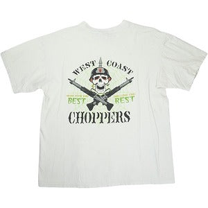 VINTAGE ヴィンテージ West Coast Choppers ウェストコーストチョッパーズ  Skull Head Tee Tシャツ 白 Size 【L】 【中古品-良い】 20825156