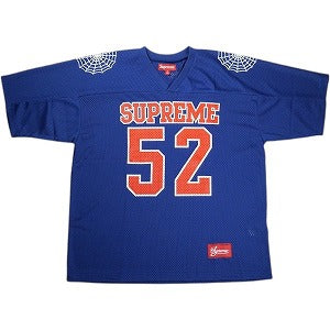 SUPREME シュプリーム 24SS Spiderweb Football Jersey Navy フットボールトップ 紺 Size 【M】 【新古品・未使用品】 20825178