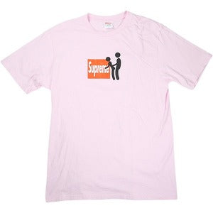SUPREME シュプリーム 25FW Stick Tee Pink Tシャツ ピンク Size 【L】 【中古品-良い】 20825196