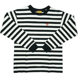 HUMAN MADE ヒューマンメイド 25AW STRIPED L/S T-SHIRT HM30CS022 WHITE ロンT 白 Size 【S】 【新古品・未使用品】 20825197