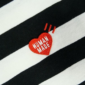 HUMAN MADE ヒューマンメイド 25AW STRIPED L/S T-SHIRT HM30CS022 WHITE ロンT 白 Size 【S】 【新古品・未使用品】 20825197