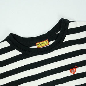 HUMAN MADE ヒューマンメイド 25AW STRIPED L/S T-SHIRT HM30CS022 WHITE ロンT 白 Size 【M】 【新古品・未使用品】 20825198