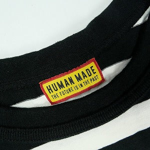 HUMAN MADE ヒューマンメイド 25AW STRIPED L/S T-SHIRT HM30CS022 WHITE ロンT 白 Size 【M】 【新古品・未使用品】 20825198