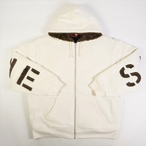 SUPREME シュプリーム 22AW Faux Fur Lined Zip Up Hooded Sweatshirt Natural ジップパーカー ナチュラル Size 【M】 【新古品・未使用品】 20825203