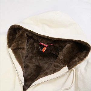 SUPREME シュプリーム 22AW Faux Fur Lined Zip Up Hooded Sweatshirt Natural ジップパーカー ナチュラル Size 【M】 【新古品・未使用品】 20825203