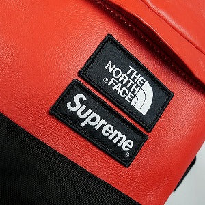 SUPREME シュプリーム ×THE NORTH FACE ザノースフェイス 17AW Leather Day Pack バックパック 赤 Size 【フリー】 【新古品・未使用品】 20825205