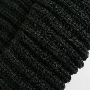 SUPREME シュプリーム 23AW Classic Logo Chunky Ribbed Beanie Black ビーニー 黒 Size 【フリー】 【新古品・未使用品】 20825206