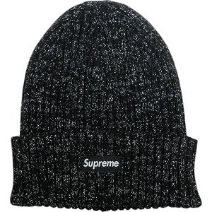 SUPREME シュプリーム 25SS Overdyed Beanie Metallic Black ビーニー 黒 Size 【フリー】 【新古品・未使用品】 20825207